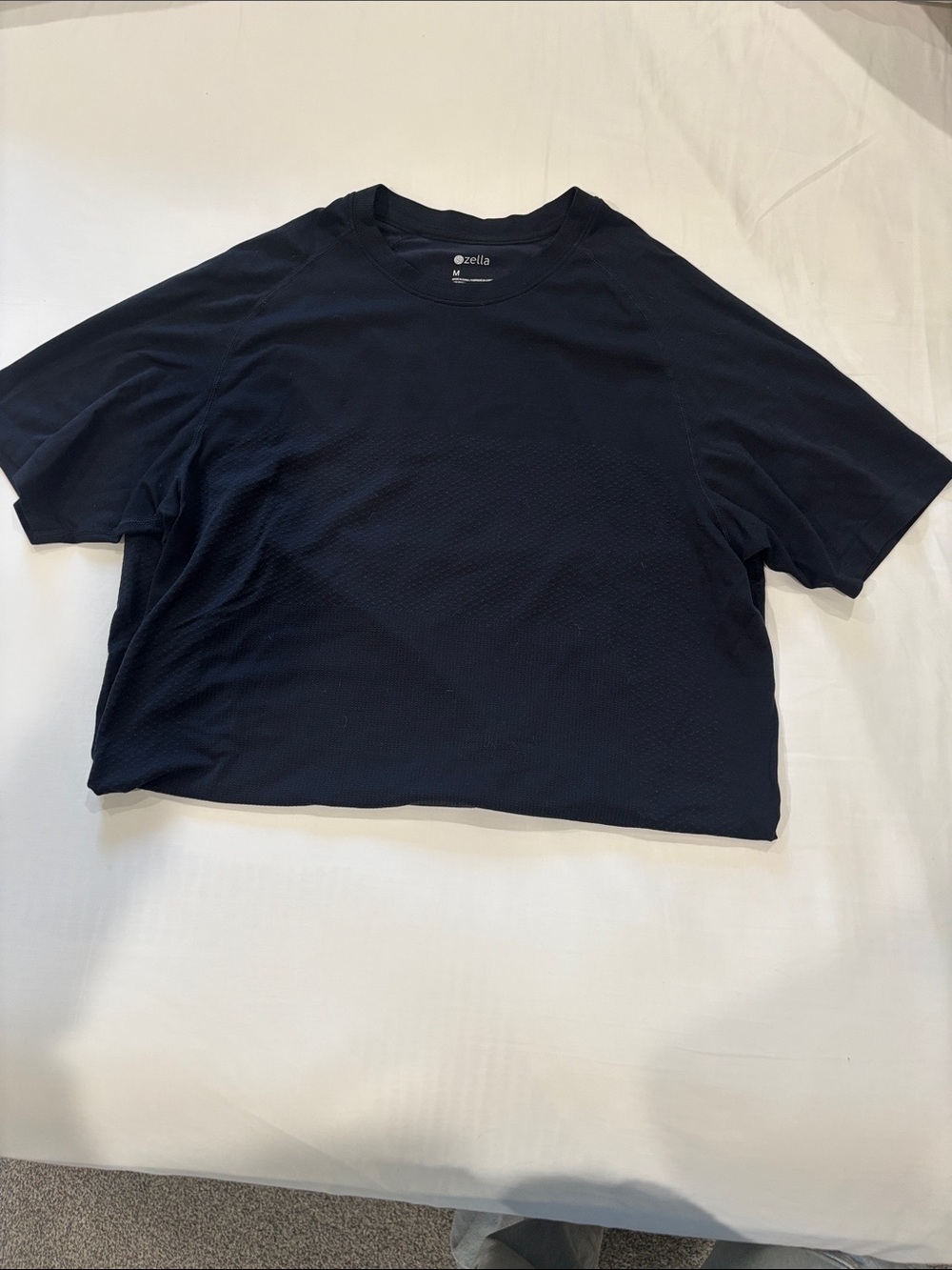 Zella Men’s Navy Crew Neck Short-Sleeve Tee